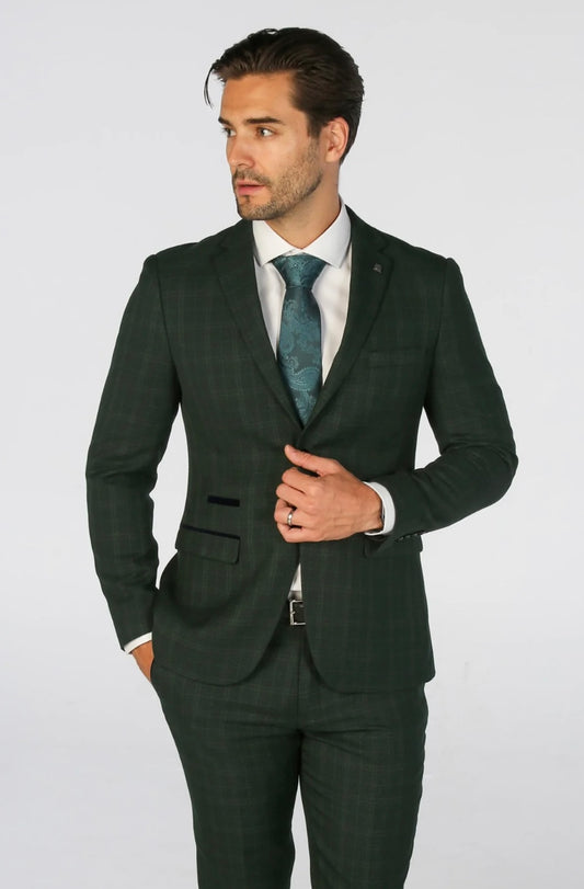 Leo Green Men's Two-Piece Suit