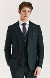 Jasper Green Check Three-Piece Suit