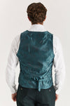 Jasper Green Check Three-Piece Suit