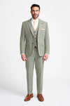 Miami Sage Three-Piece Suit