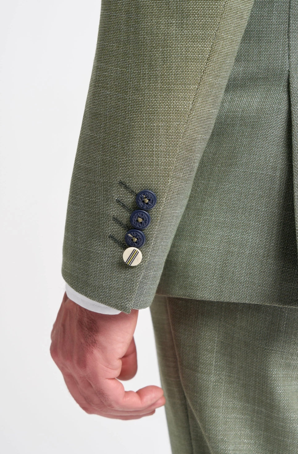 Miami Sage Three-Piece Suit