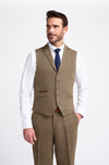 Albert Brown Three-Piece Suit