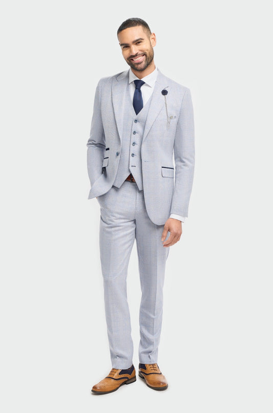 Caridi Sky Three-Piece Suit