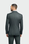 Caridi Olive Three-Piece Suit