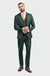 Caridi Olive Three-Piece Suit