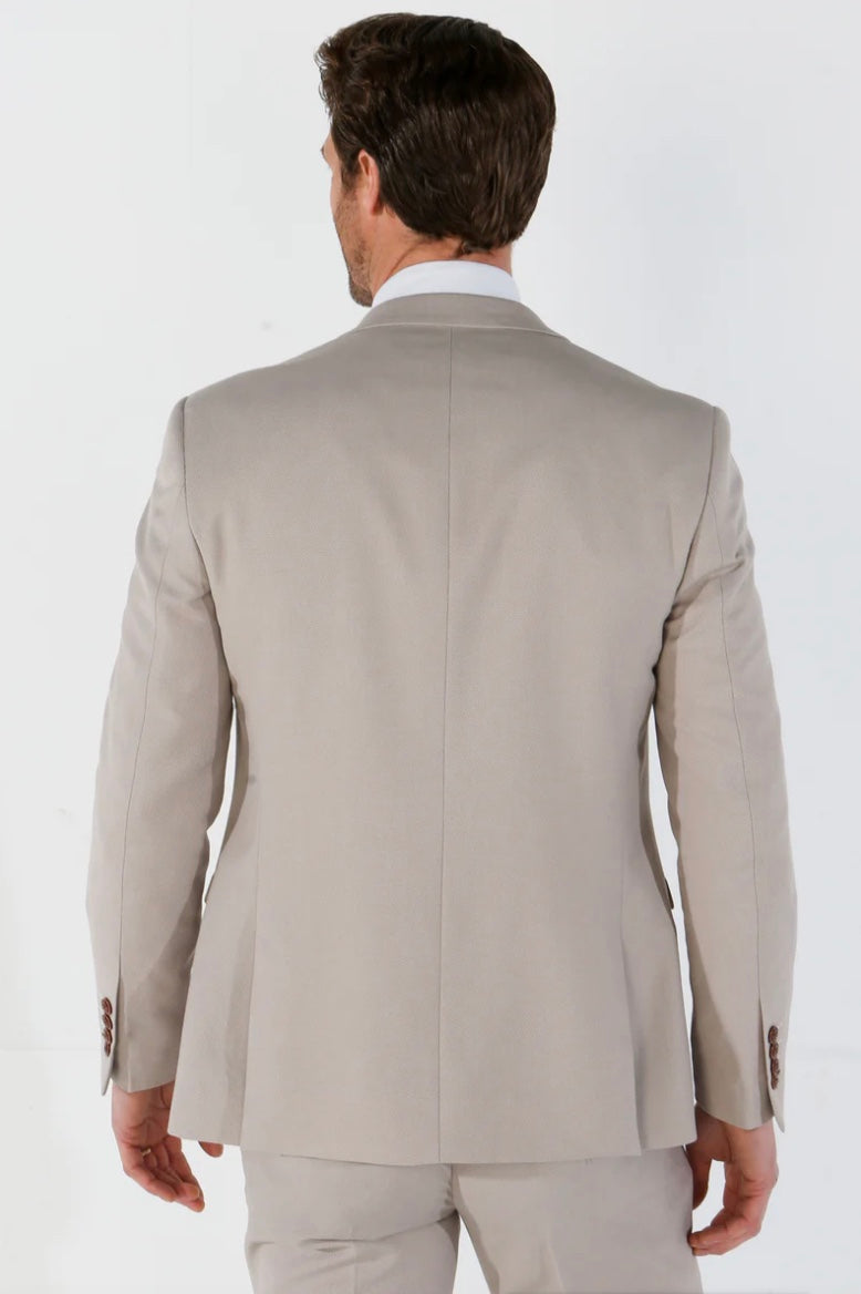 Mayfair Stone Textured Three Piece Suit