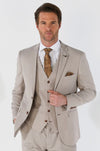 Mayfair Stone Textured Three Piece Suit