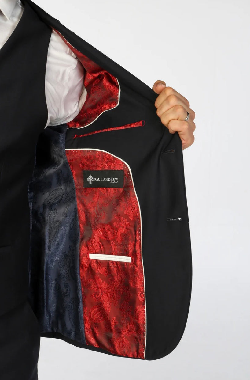 Parker Navy Three Piece Suit