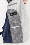Belmont Silver Three-Piece Suit