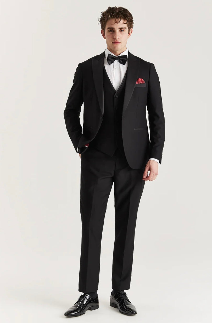 Harry Black Three-Piece Tuxedo